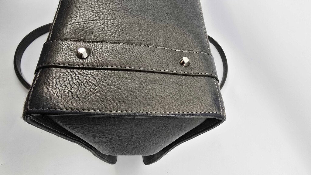 Dior Metallic Calfskin Cannage East West Lady Dior