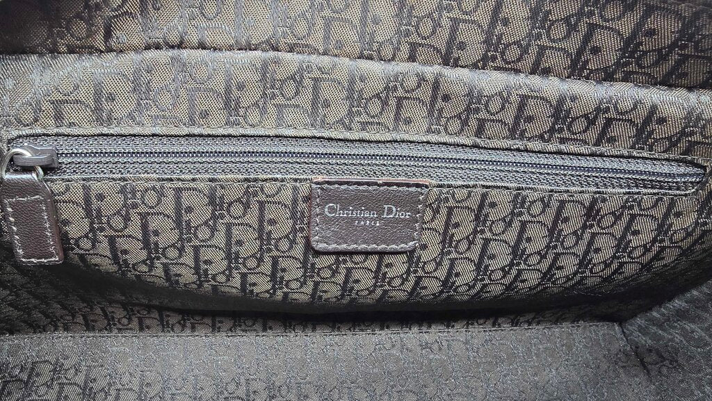 Dior Metallic Calfskin Cannage East West Lady Dior