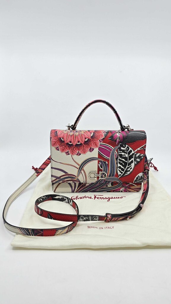 Ferragamo Gancini Top Handle Bag