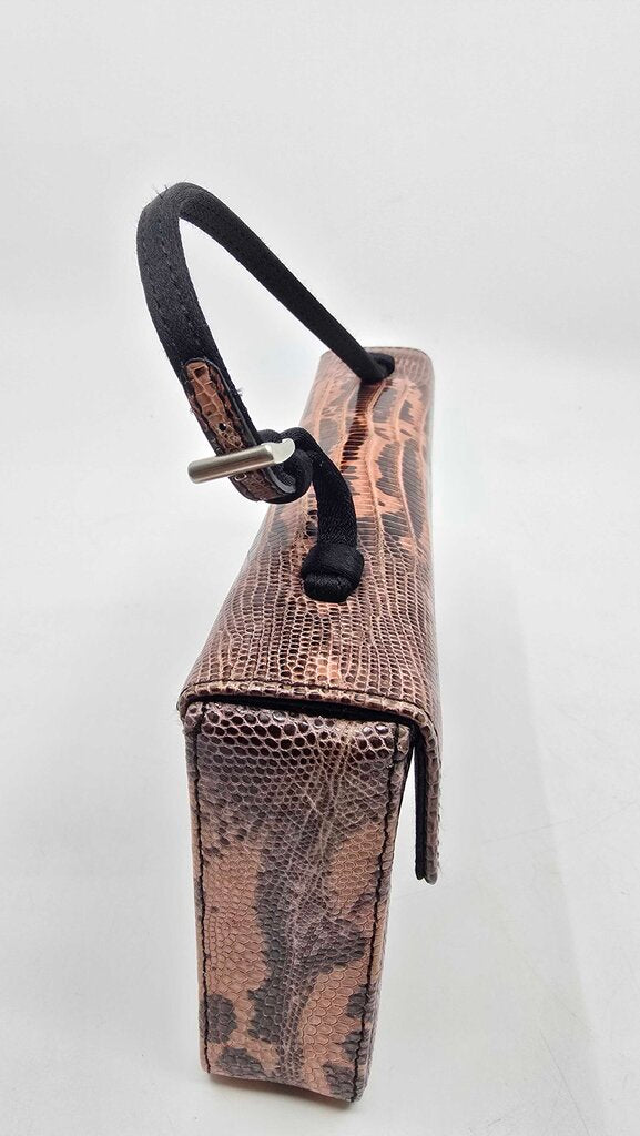 Prada Lizard Mini Top Handle Bag