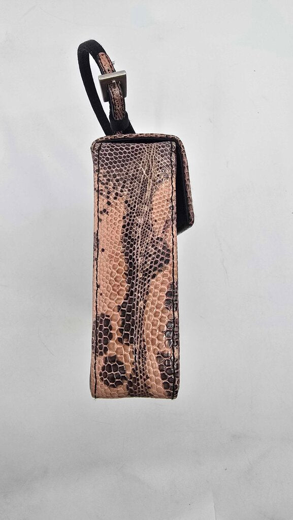 Prada Lizard Mini Top Handle Bag