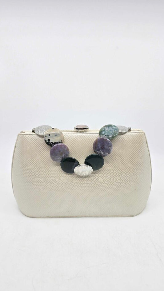Judith Leiber Top Handle Gemstone Bag
