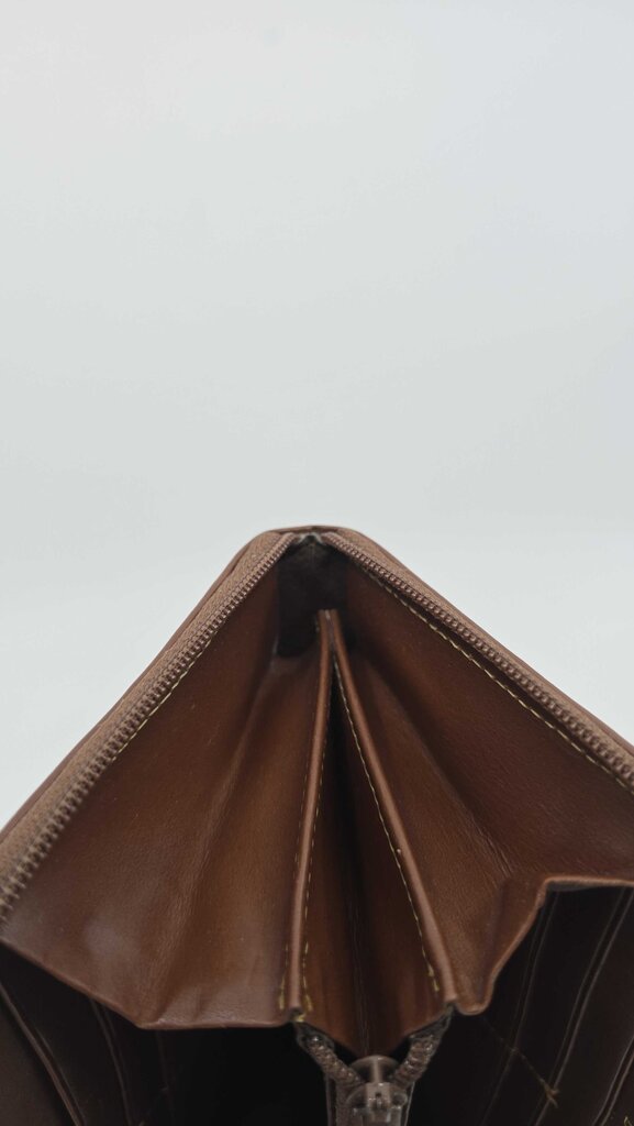 Burberry Vintage Zip Around Wallet