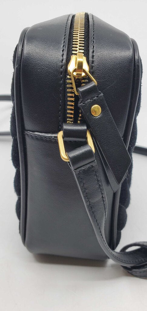 Saint Laurent Lou camera suede bag