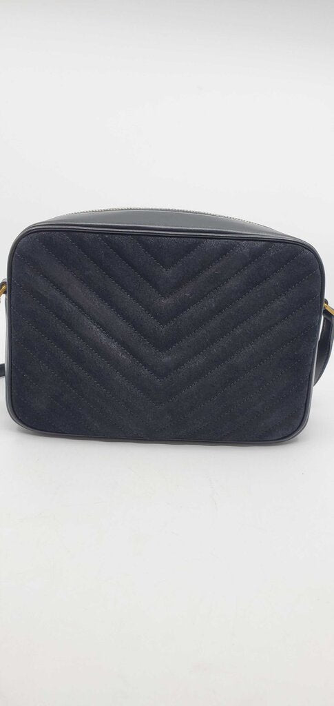 Saint Laurent Lou camera suede bag