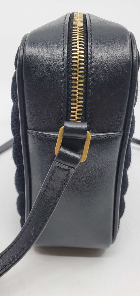 Saint Laurent Lou camera suede bag