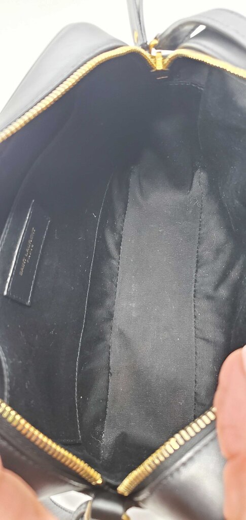 Saint Laurent Lou camera suede bag