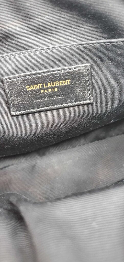 Saint Laurent Lou camera suede bag