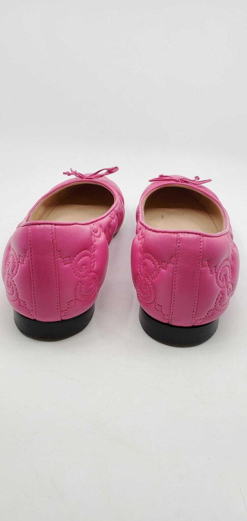 Gucci Quilted GG leather ballet flats