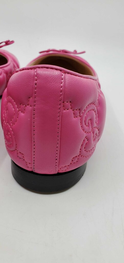 Gucci Quilted GG leather ballet flats