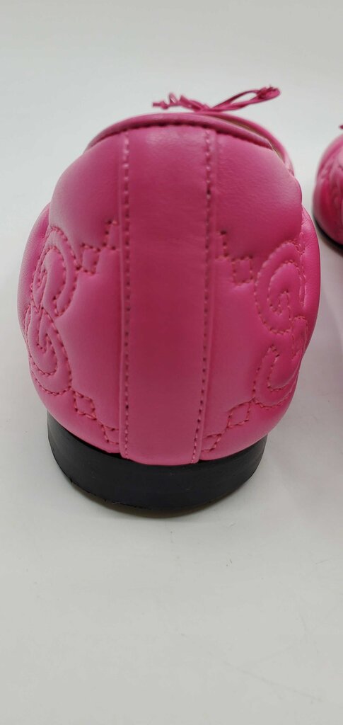 Gucci Quilted GG leather ballet flats