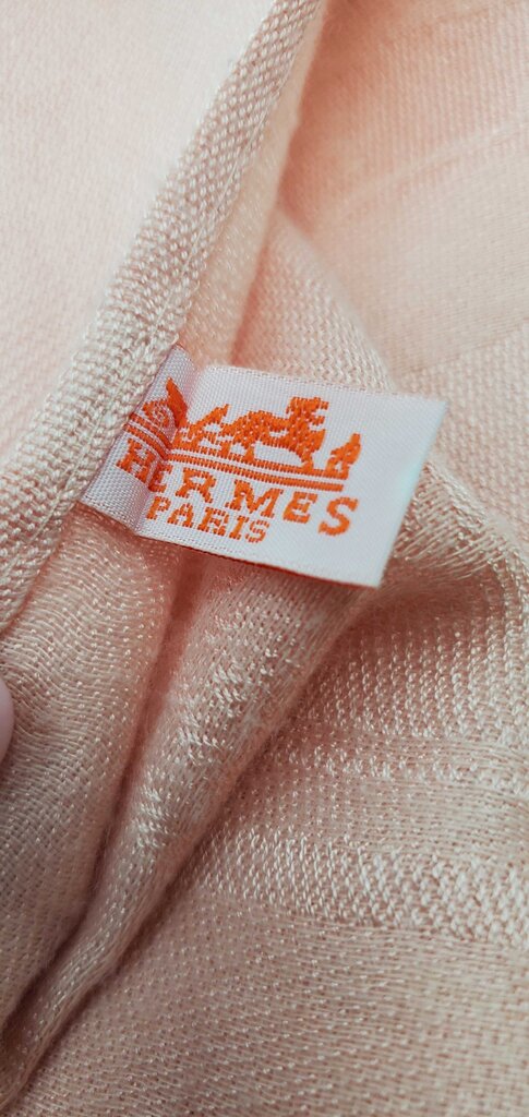 Hermes Cashmere/silk Libris scarf