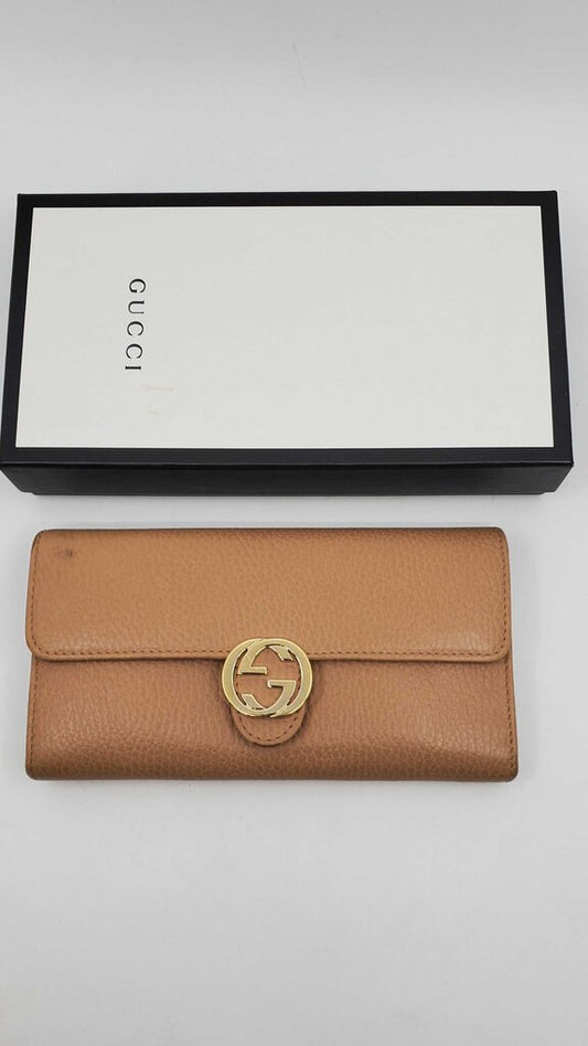 Gucci interlocking G continental wallet