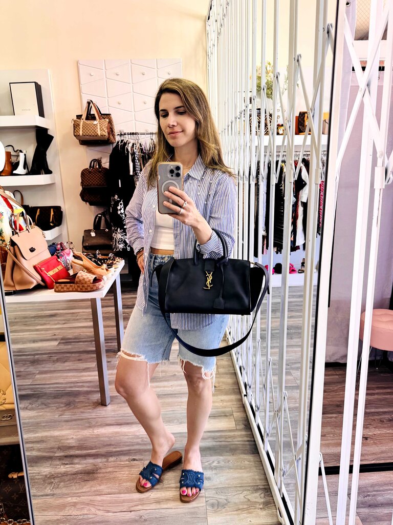 Saint Laurent Small Downtown Cabas bag-
