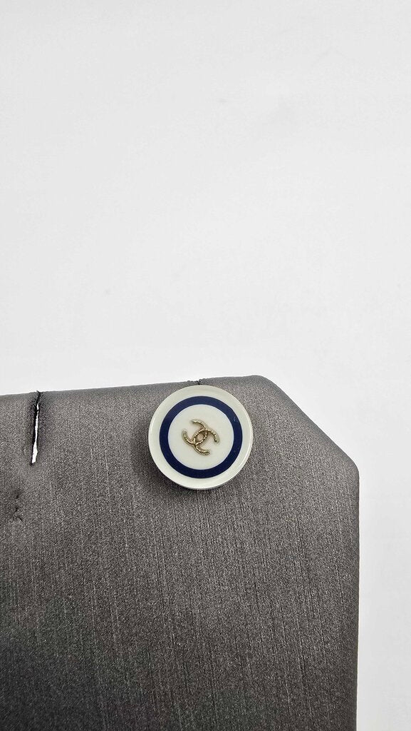 Chanel 2010 PVC round studs