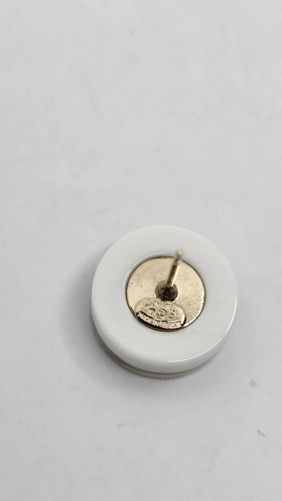 Chanel 2010 PVC round studs