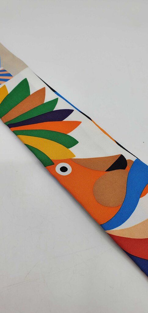 Hermes Parade en Fanfare Twilly scarf