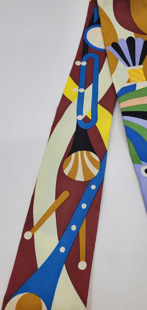 Hermes Parade en Fanfare Twilly scarf-2