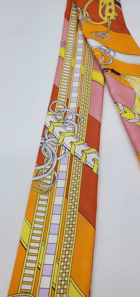 Hermès Brides et Gris-Gris Twilly scarf
