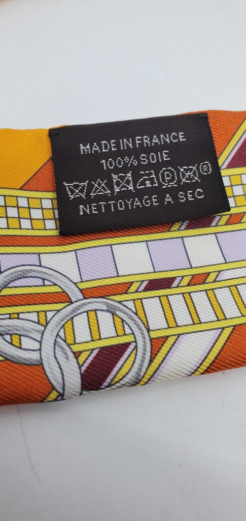 Hermès Brides et Gris-Gris Twilly scarf
