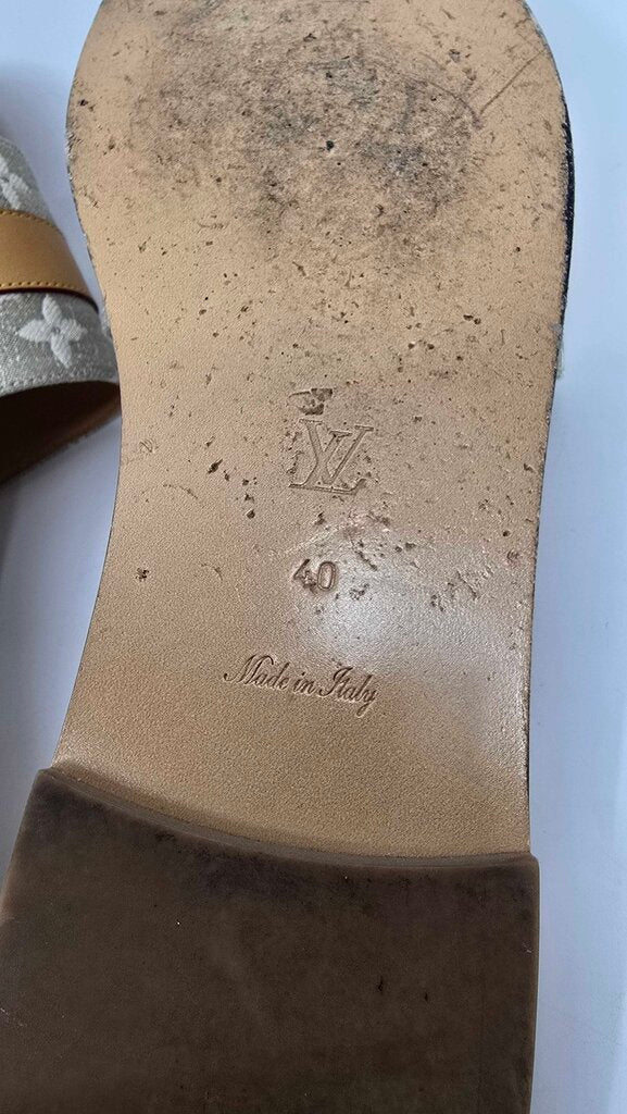 Louis Vuitton Lock It Flat Mule sandals