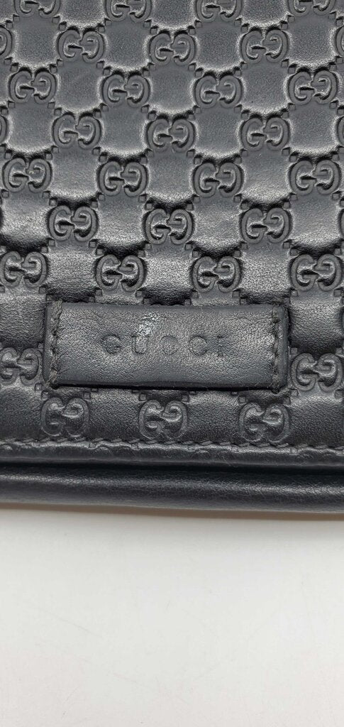 Gucci Microguccissima crossbody wallet on strap