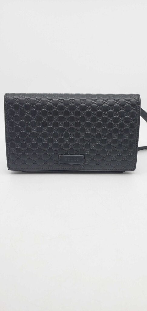 Gucci Microguccissima crossbody wallet on strap