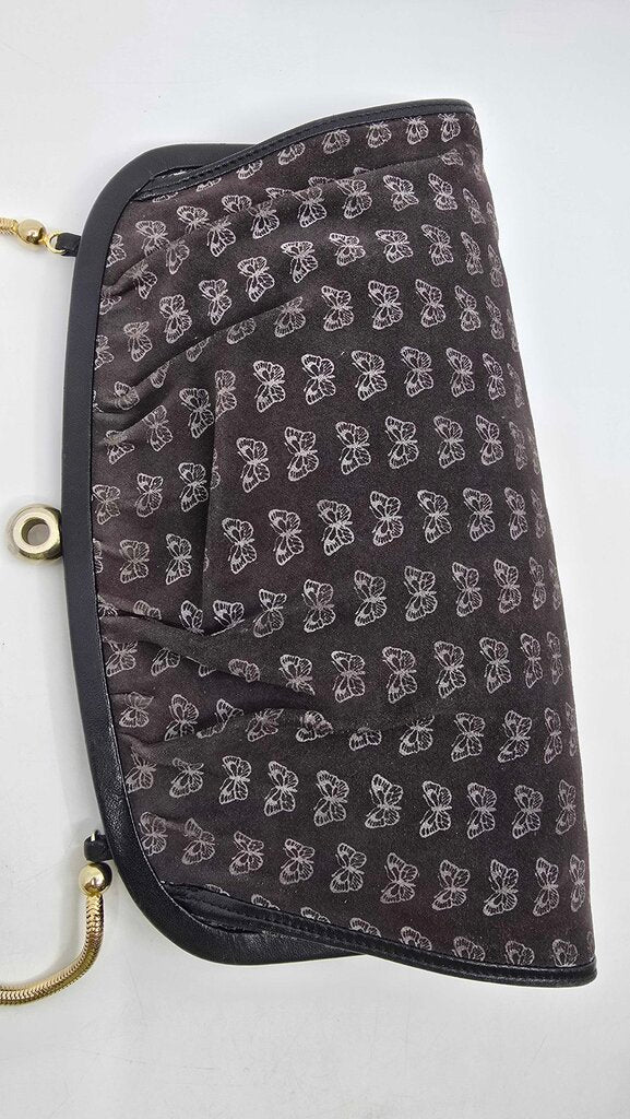 Bottega Veneta Vintage butterfly clutch with chain strap