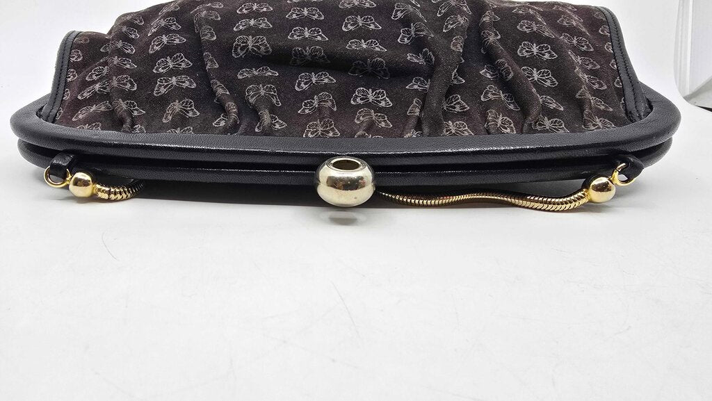 Bottega Veneta Vintage butterfly clutch with chain strap