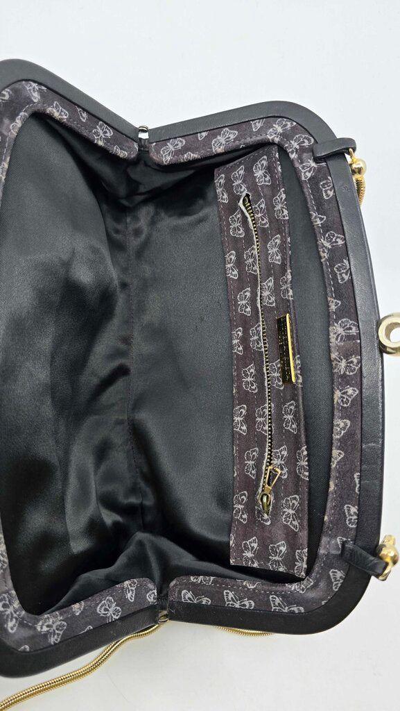 Bottega Veneta Vintage butterfly clutch with chain strap