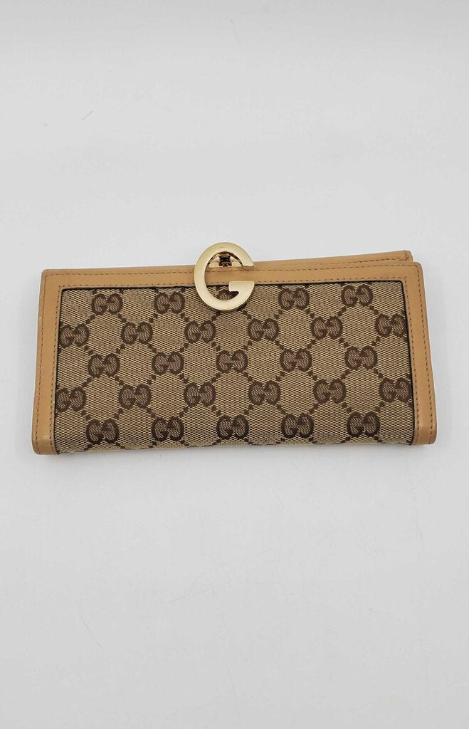 Gucci G-logo long wallet