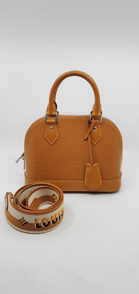 Louis Vuitton Epi Jacquard Alma BB Honey Gold