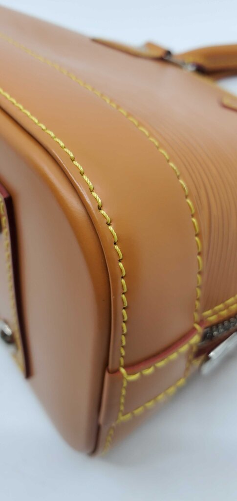 Louis Vuitton Epi Jacquard Alma BB Honey Gold