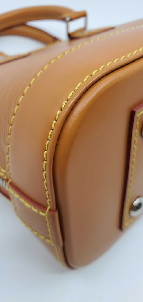 Louis Vuitton Epi Jacquard Alma BB Honey Gold