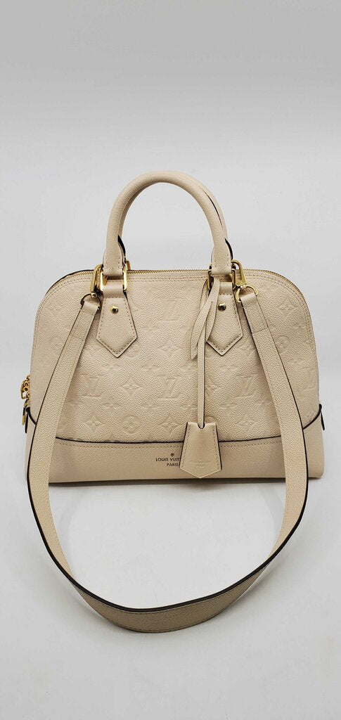 Louis Vuitton Neo Alma PM-cream Monogram Empreinte leather