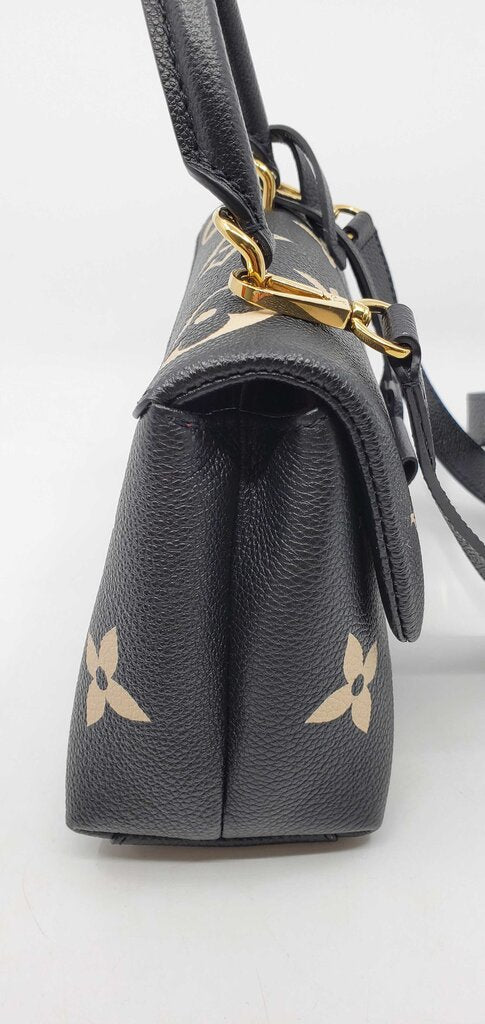 Louis Vuitton Empreinte Monogram Giant Madeleine BB Black Beige