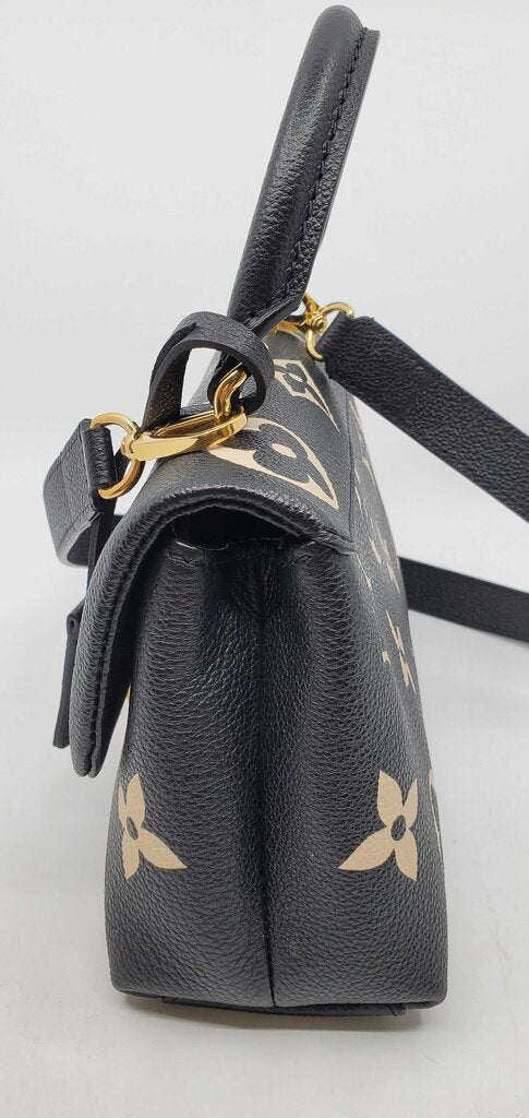 Louis Vuitton Empreinte Monogram Giant Madeleine BB Black Beige