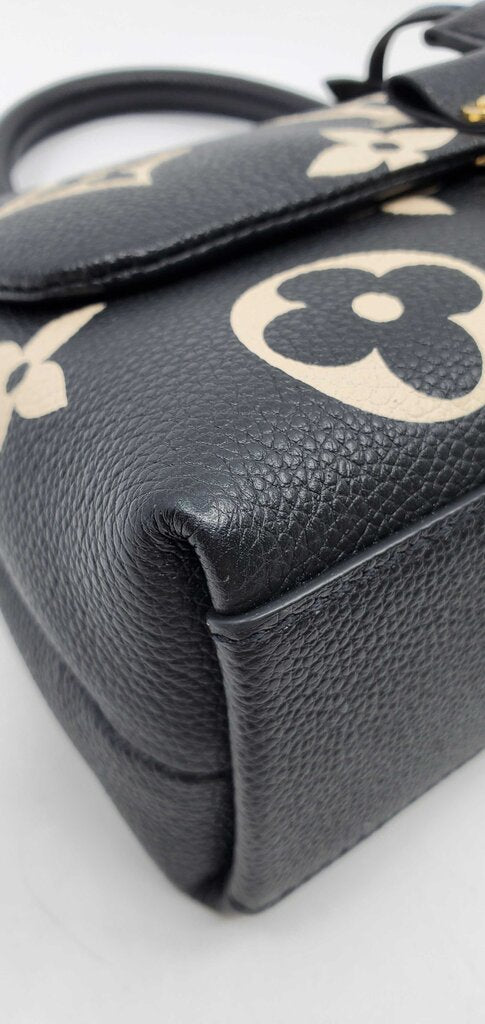 Louis Vuitton Empreinte Monogram Giant Madeleine BB Black Beige