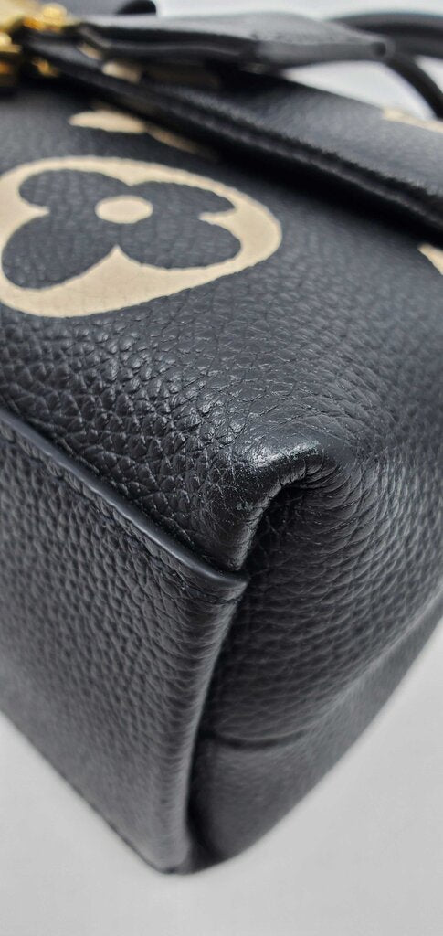 Louis Vuitton Empreinte Monogram Giant Madeleine BB Black Beige