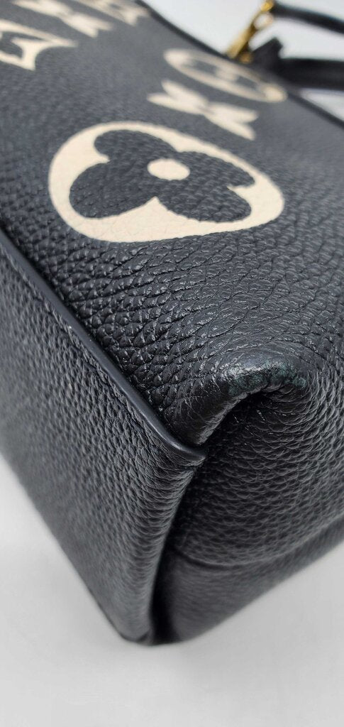 Louis Vuitton Empreinte Monogram Giant Madeleine BB Black Beige