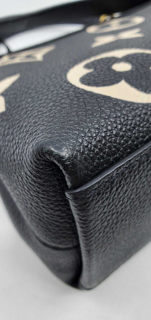 Louis Vuitton Empreinte Monogram Giant Madeleine BB Black Beige