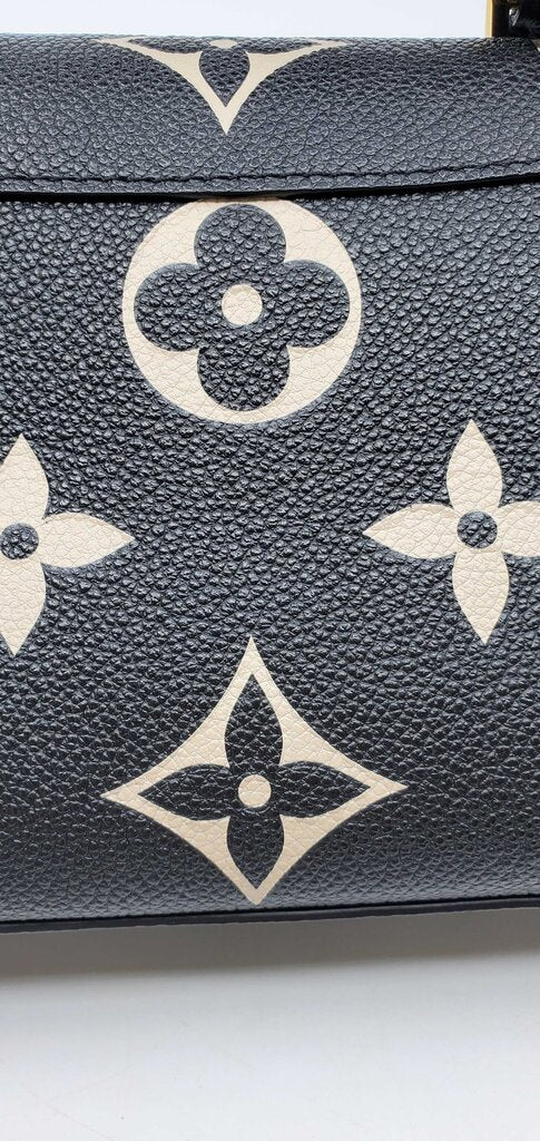 Louis Vuitton Empreinte Monogram Giant Madeleine BB Black Beige