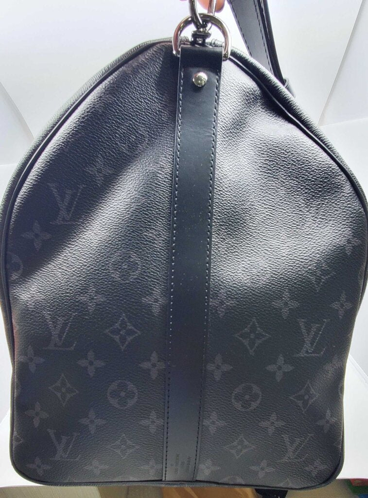 Louis Vuitton Keepall Bandoulière 55-Monogram eclipse