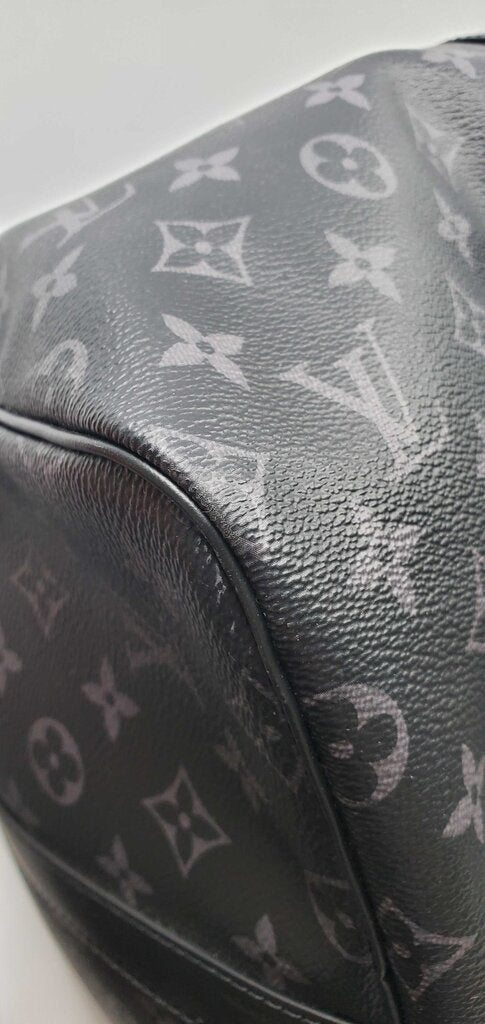 Louis Vuitton Keepall Bandoulière 55-Monogram eclipse