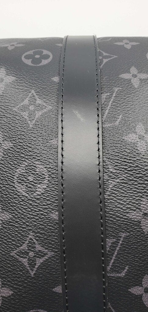 Louis Vuitton Keepall Bandoulière 55-Monogram eclipse