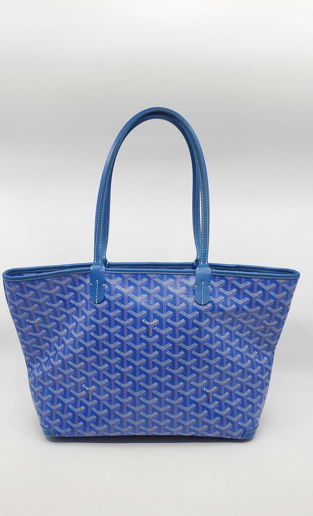 Goyard Artois PM Tote Coated Canvas-sky blue