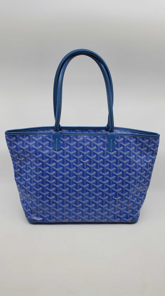 Goyard Artois PM Tote Coated Canvas-sky blue
