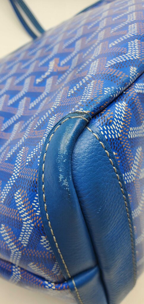 Goyard Artois PM Tote Coated Canvas-sky blue