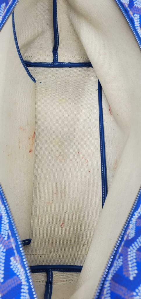 Goyard Artois PM Tote Coated Canvas-sky blue