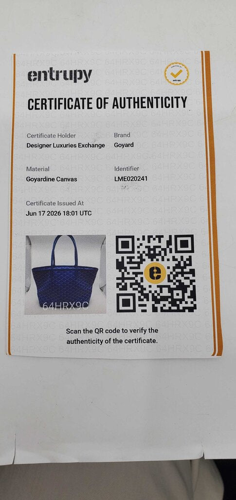 Goyard Artois PM Tote Coated Canvas-sky blue